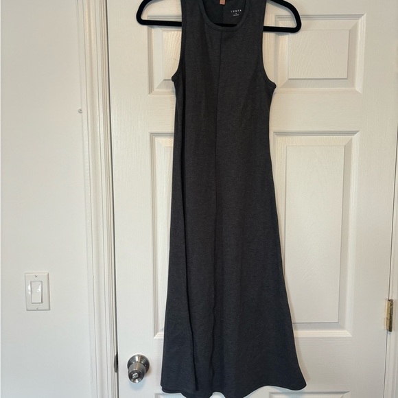 NWOT Lunya Restore Fitted Sleeveless Midi Lounge Dress - Picture 4 of 11